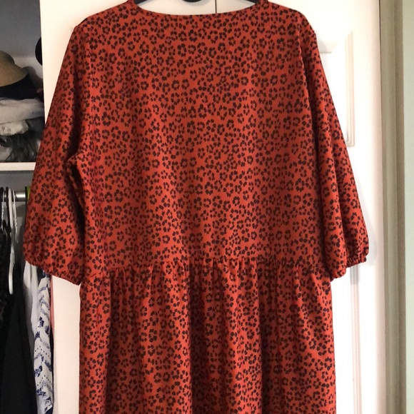 ASOS Curve Wrap Front Midi Dress - Picture 6 of 7